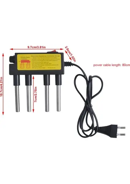 Aquamec - Elektroliz Cihazı (Su Arıtma Testi) - Görsel 3
