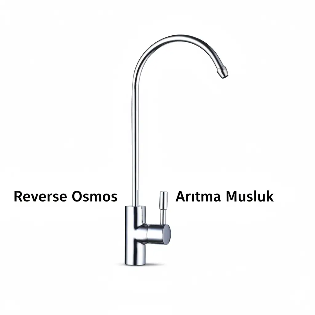 Lüks Paslanmaz Arıtma Musluğu – Uzun Ömürlü